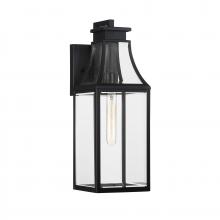 Savoy House 5-606-BK - Emery 1-Light Outdoor Wall Lantern in Matte Black