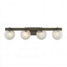 Savoy House 8-1017-4-15 - Darien 4-Light Bathroom Vanity Light in Mediterranean Bronze