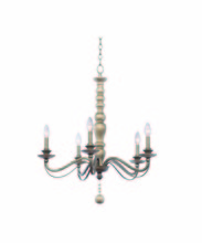 Kalco 506351DS - Colony 5 Light Chandelier