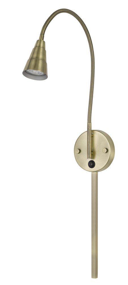 GU10 LED Wall Mount Gooseneck Lamp (3K LED Bulb included)