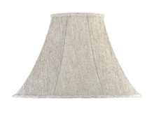 CAL Lighting SH-7201 - Natural Linen Bell Shape Shade