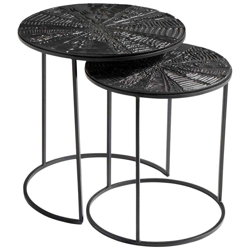 Quantum Nesting Tables Bronze And Black