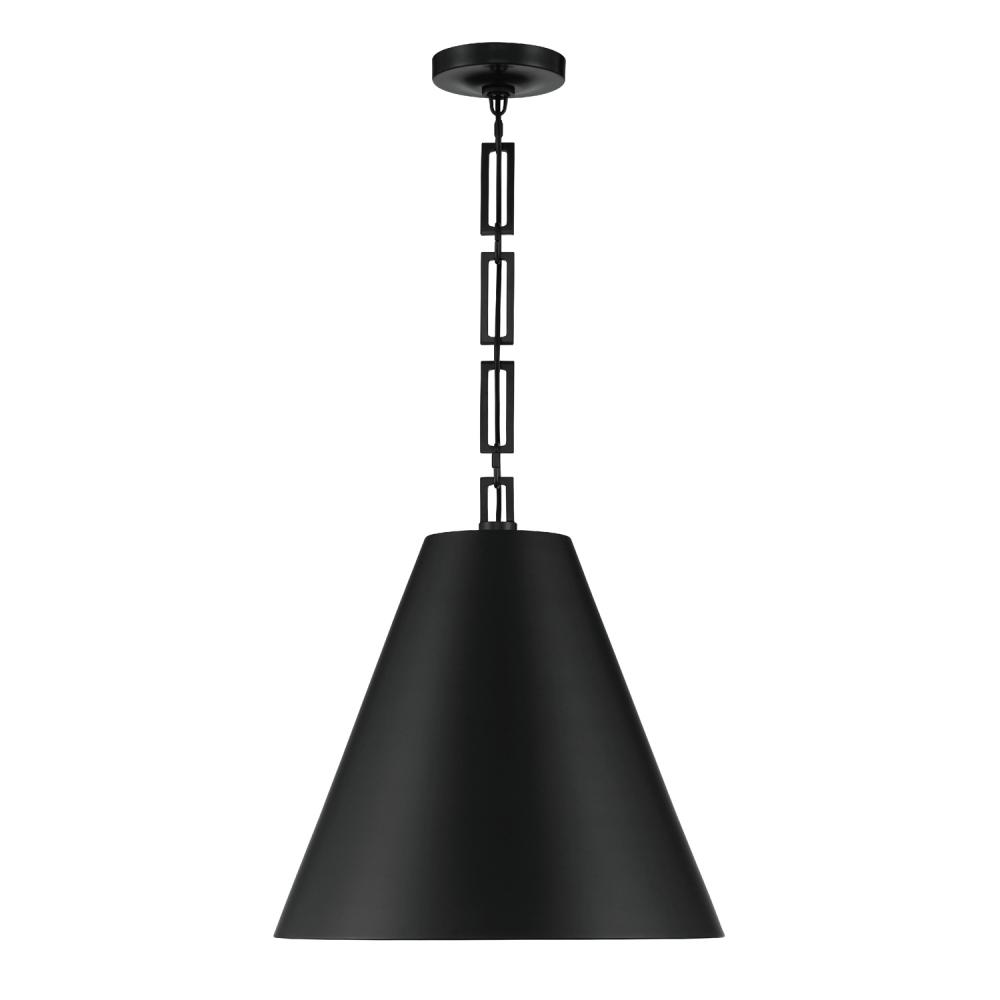 Brian Patrick Flynn for Crystorama Alston 3 Light Matte Black + Antique Gold Chandelier