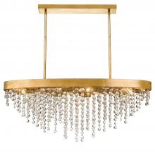 Crystorama WIN-619-GA-CL-MWP - Winham 8 Light Antique Gold Crystal Chandelier