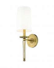 Z-Lite 810-1S-RB-WH - 1 Light Wall Sconce