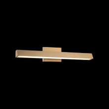 Matteo Lighting W64924AG - Isosceles Aged Gold Brass Vanity