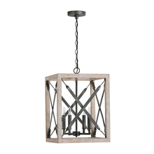 Capital 340441WN - 4 Light Pendant