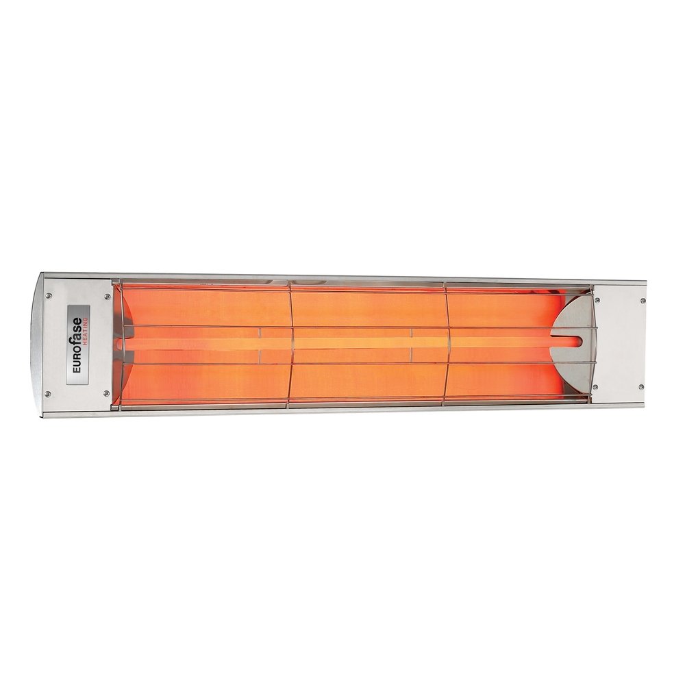 Eurofase EF25240S Single Element 39 Inch 2500 Watt Electric Patio Heater