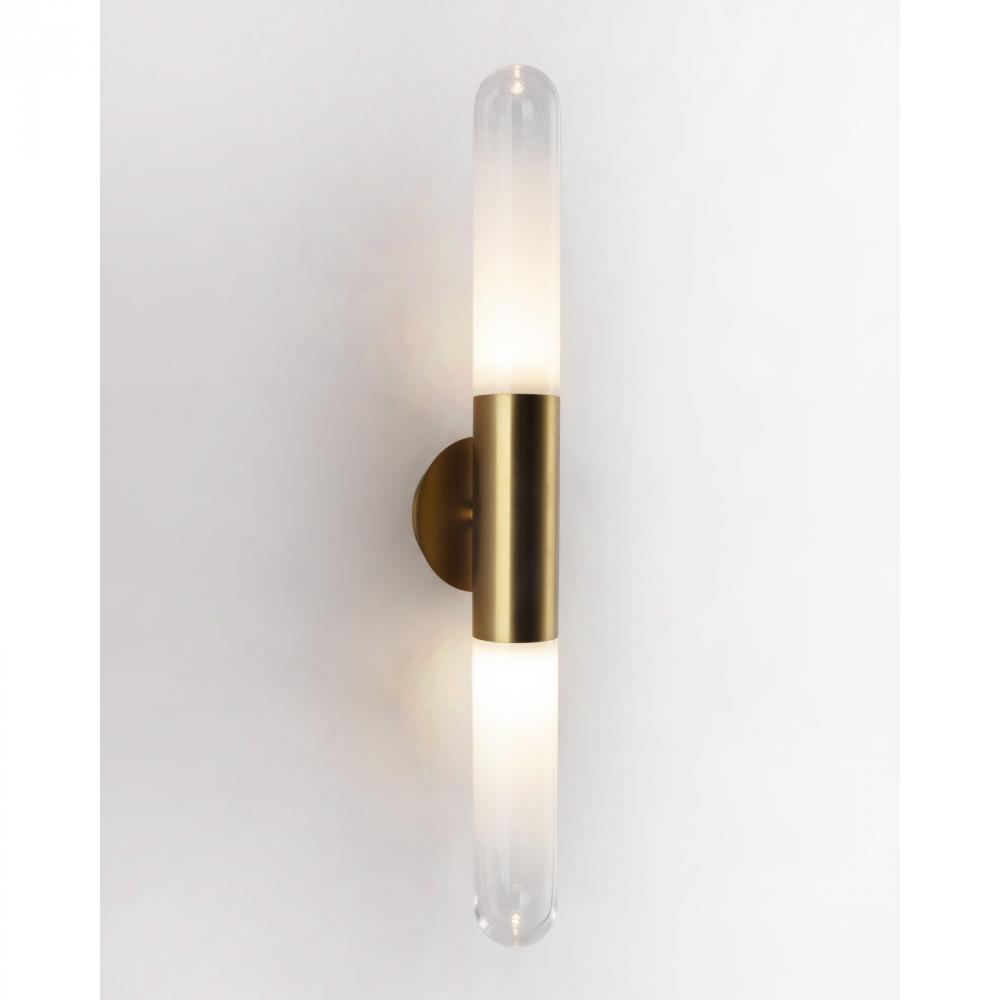 Tribeca Aged Brass Wall Sconce