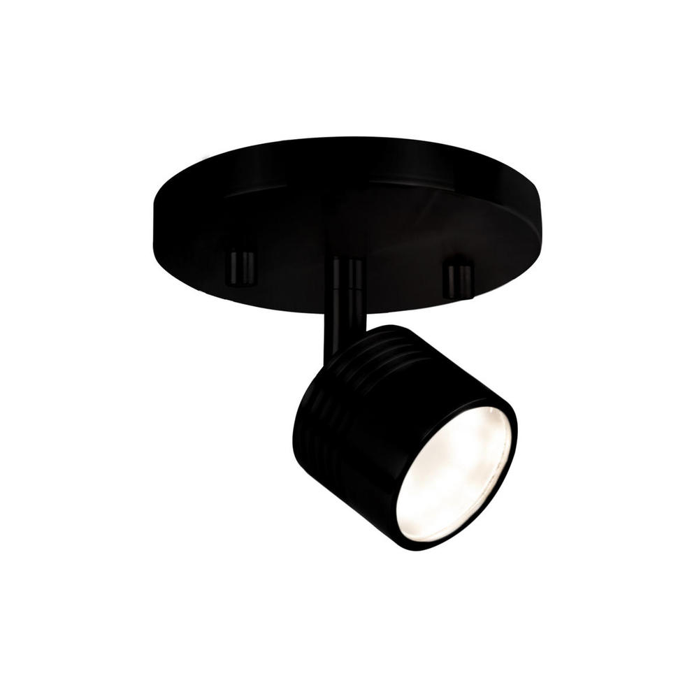 Lyra 6-in Black LED Track Lights