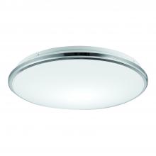 Kuzco Lighting Inc FM43315-CH-5CCT - Brook 15-in Chrome LED Flush Mount