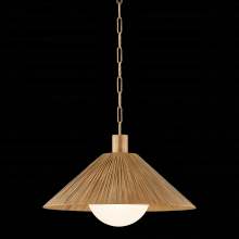 Troy F1422-PBR - Woodside Pendant