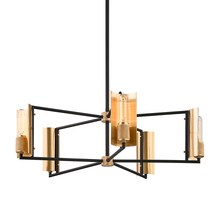 Troy F6785-SBK/BBA - Emerson 5LT Chandelier