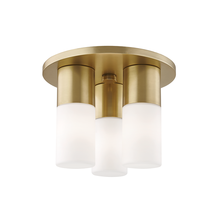 Mitzi by Hudson Valley Lighting H196503-AGB - Lola Flush Mount