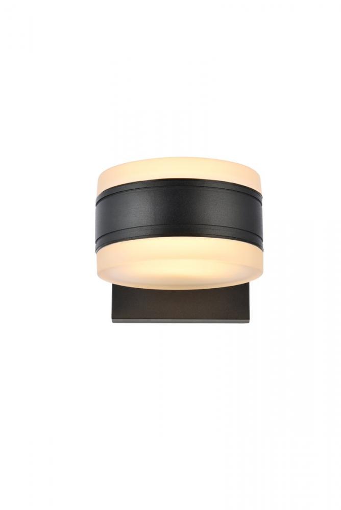 Raine Integrated LED Wall Sconce in Black