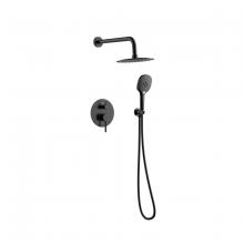 Elegant FAS-9001MBK - Shower Room Faucet 17-9/32" × 78" matte black