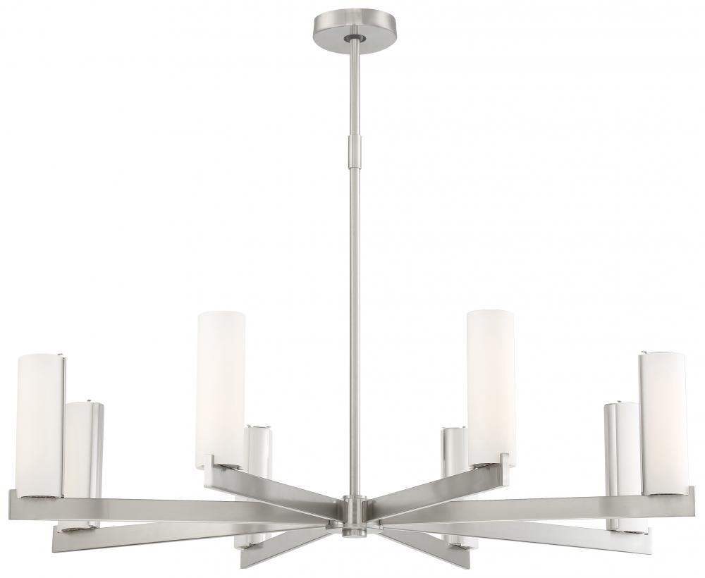 8 LIGHT LED CHANDELIER