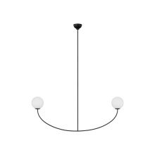 Visual Comfort & Co. Studio Collection AEC1132MBK - Galassia Grand Linear Chandelier