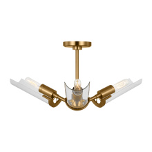 Visual Comfort & Co. Studio Collection TF1023BBS - Mezzo Extra Large Flush Mount