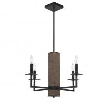 Savoy House Meridian M10089DG - 4-Light Chandelier in Remington