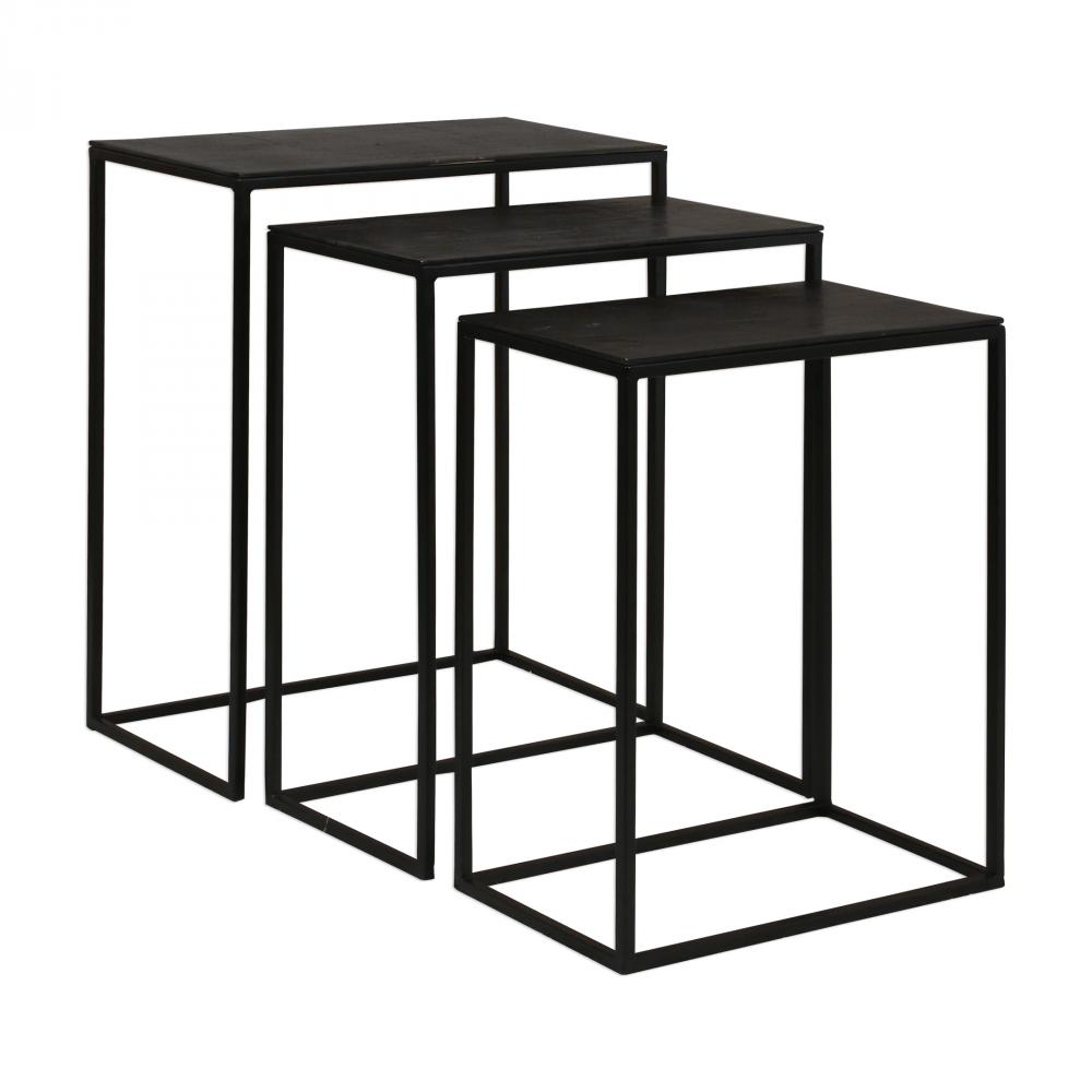 Uttermost Coreene Iron Nesting Tables S/3