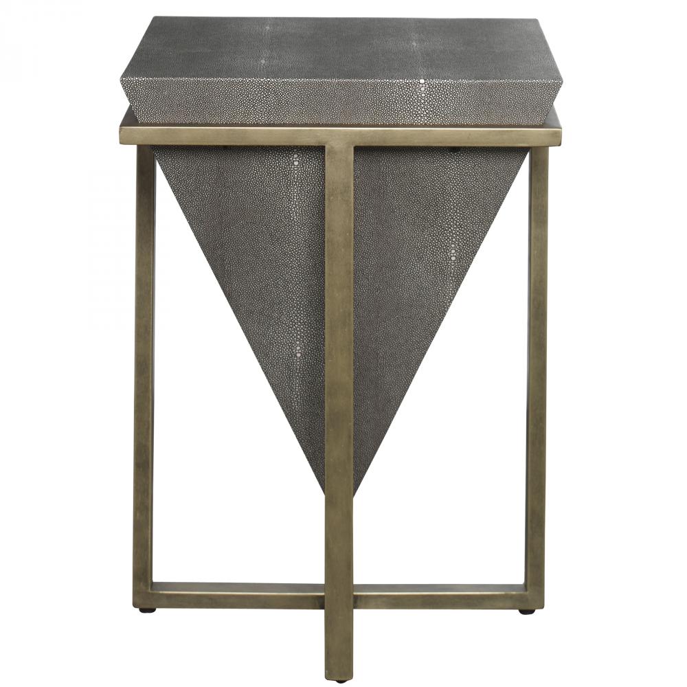 Uttermost Bertrand Shagreen Accent Table