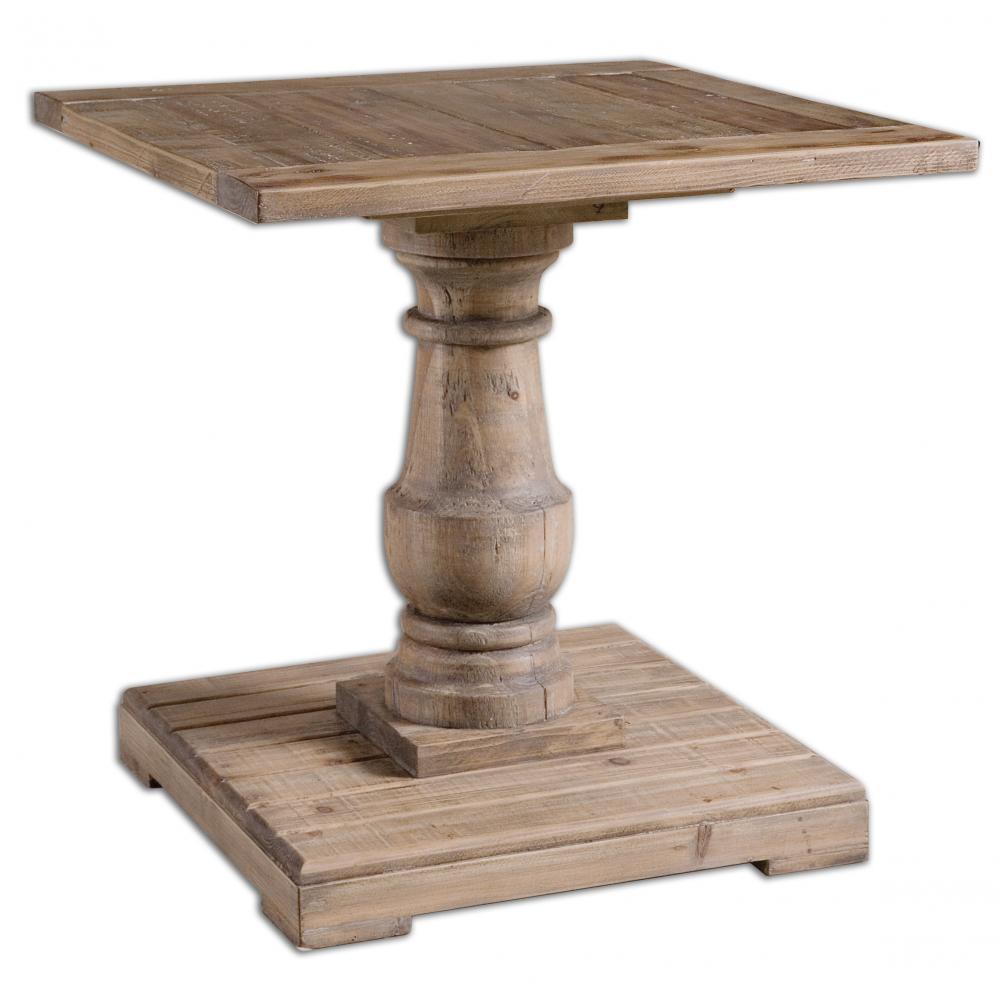 Stratford Pedestal End Table