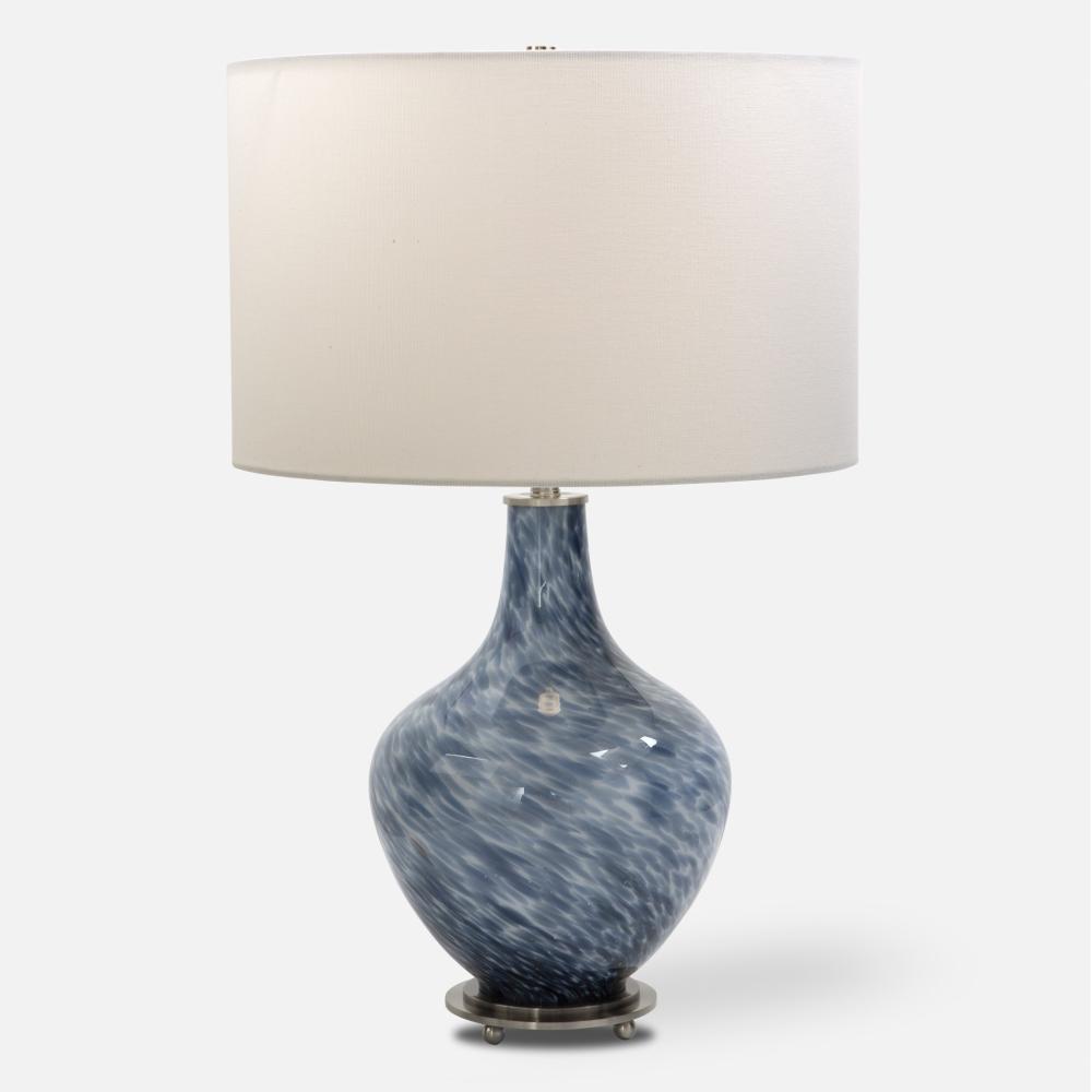 Uttermost Cove Cobalt Blue Table Lamp