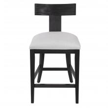 Uttermost 23664 - Uttermost Idris Modern Wood Counter Stool