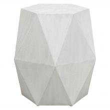 Uttermost 25273 - Uttermost Volker White Geometric Accent Table