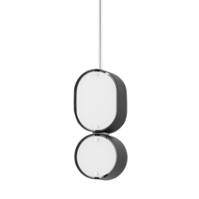 Corbett 393-02-SBK/SS - 2 LIGHT PENDANT